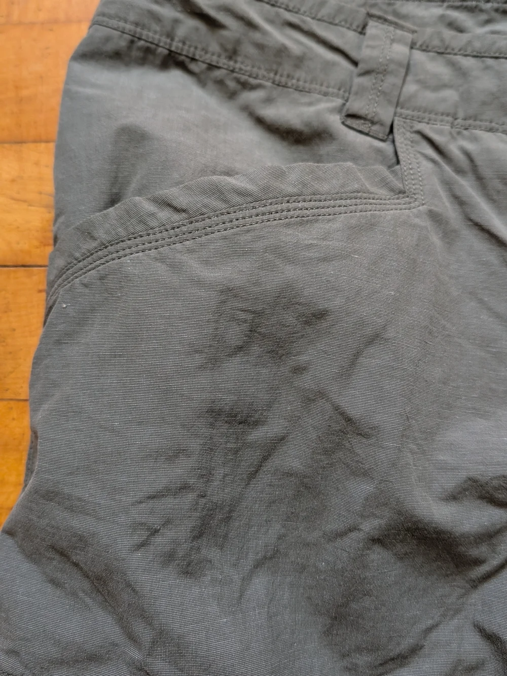 North Face Men's Casual Cargo Shorts in Olive Green